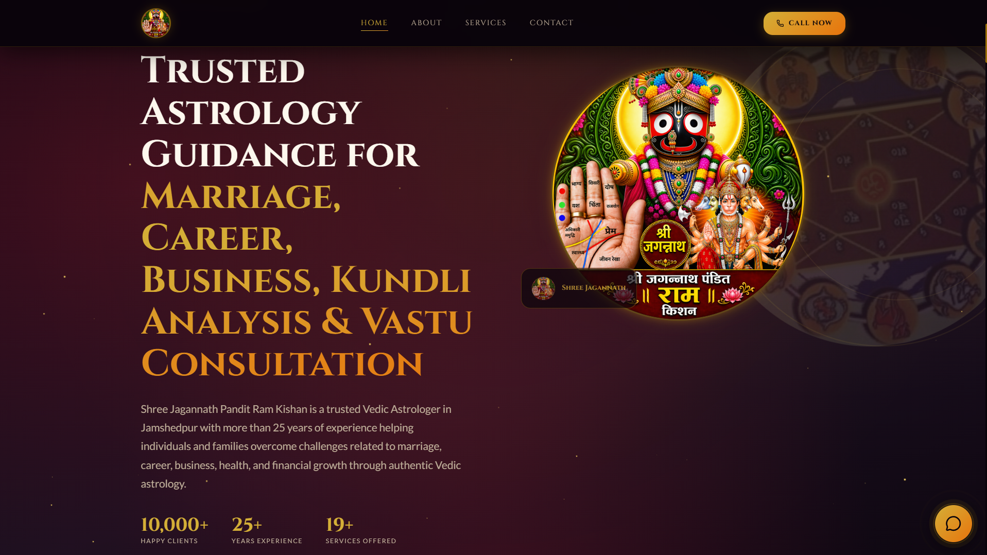 Astrologer Website - Website Development